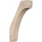 Ekena Millwork 5 1/2"W x 18"D x 30"H Legacy Smooth Knee Brace, Douglas Fir BRC06X18X30LEC00SDF - alternate 1